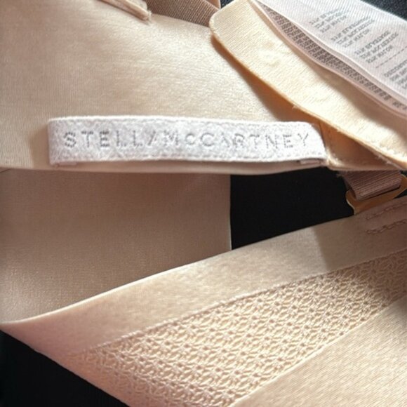 Stella McCartney Mesh Supernatural bra no-wire deep V plunging Bra - Picture 4 of 6